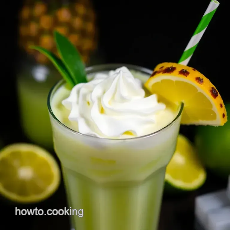 Scooby Snack Drink: A Fun Fruity Adventure in a Glass presentation