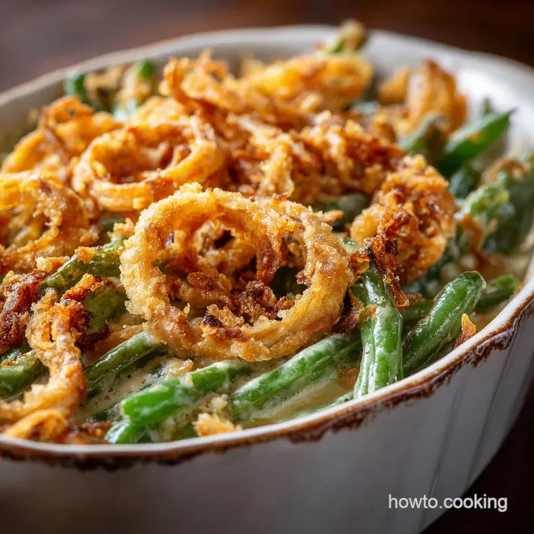 Creamy Green Bean Casseroles: the Ultimate Scratch-Made Side Dish presentation