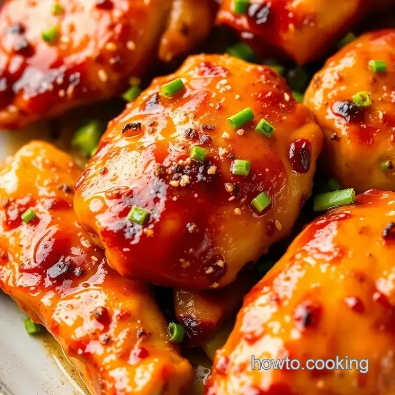 Sear Honey Pepper Chicken: A Quick Flavorful Delight presentation