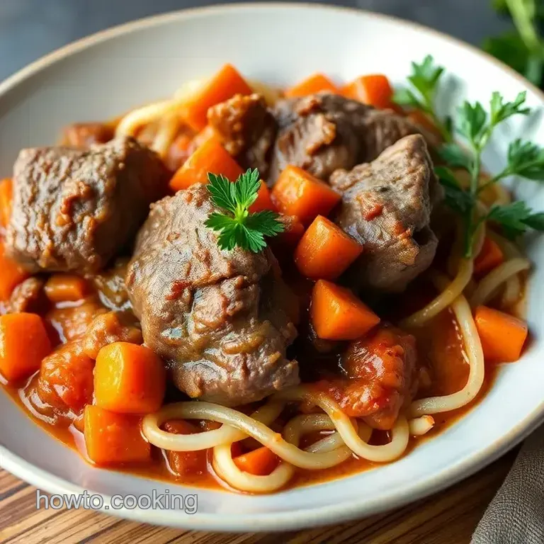 Ultimate Comfort: Sear Lamb in Hearty Italian Ragu for Family Feasts
