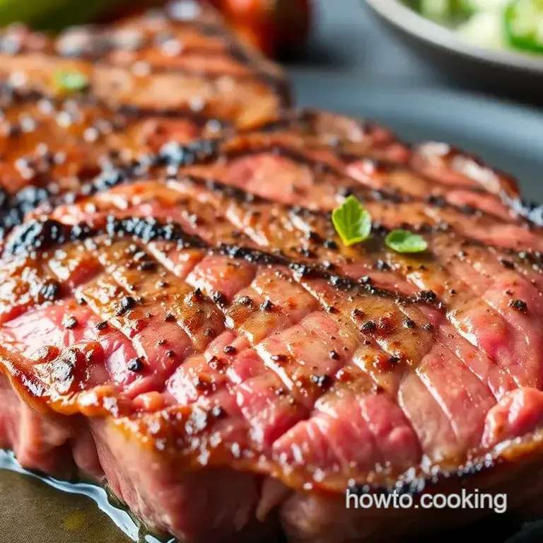 Perfectly Seared Ribeye Steak with Juicy Flavor