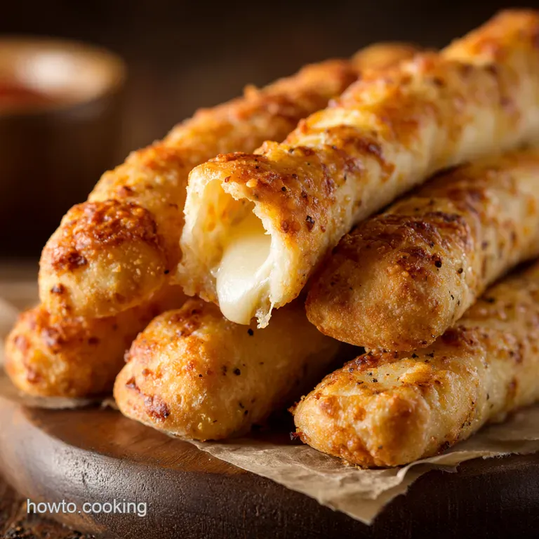 Severed Fingers Cheesy Breadsticks with Bloody Marinara presentation