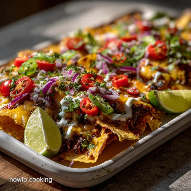 Sheet Pan Nachos: Crispy & Flavorful
