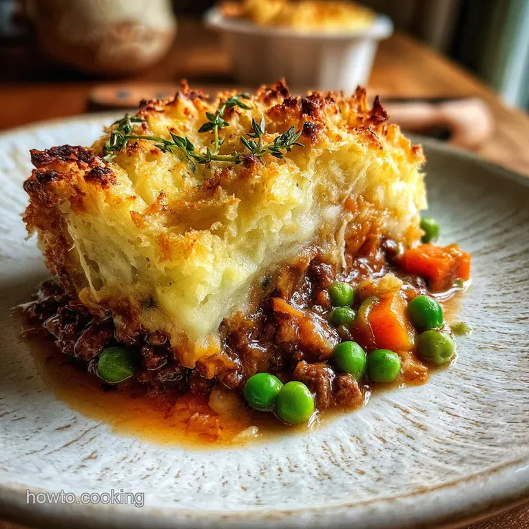 Shepherds Pie Recipe: Rich Base & Stable Crust