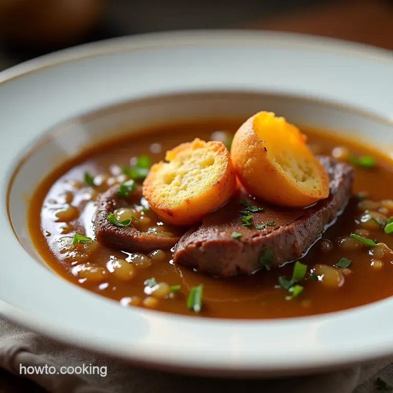 The Ultimate SlowBraised Short Rib French Onion Soup