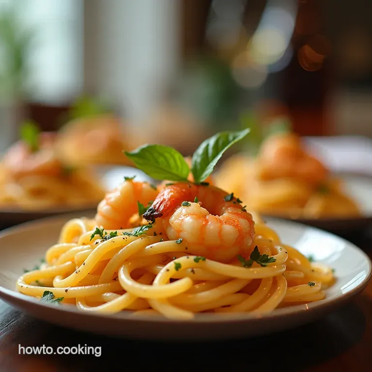 Shrimply Irresistible Creamy Cheesy Shrimp Pasta