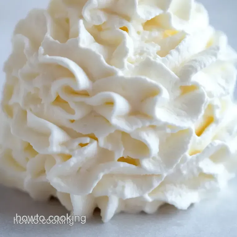Silkiest Homemade Whipped Cream presentation