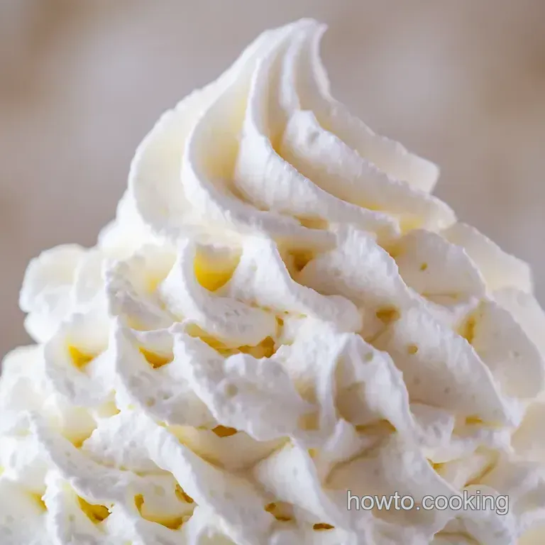 Silkiest Homemade Whipped Cream