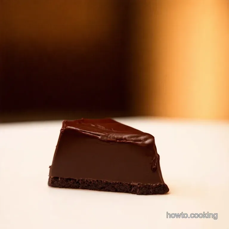 Silky Smooth Dark Chocolate Ganache the Ultimate Recipe presentation