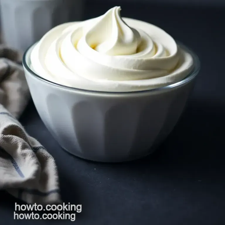 Silky Smooth Homemade Whipped Cream (That Actually Holds Its Shape!) presentation