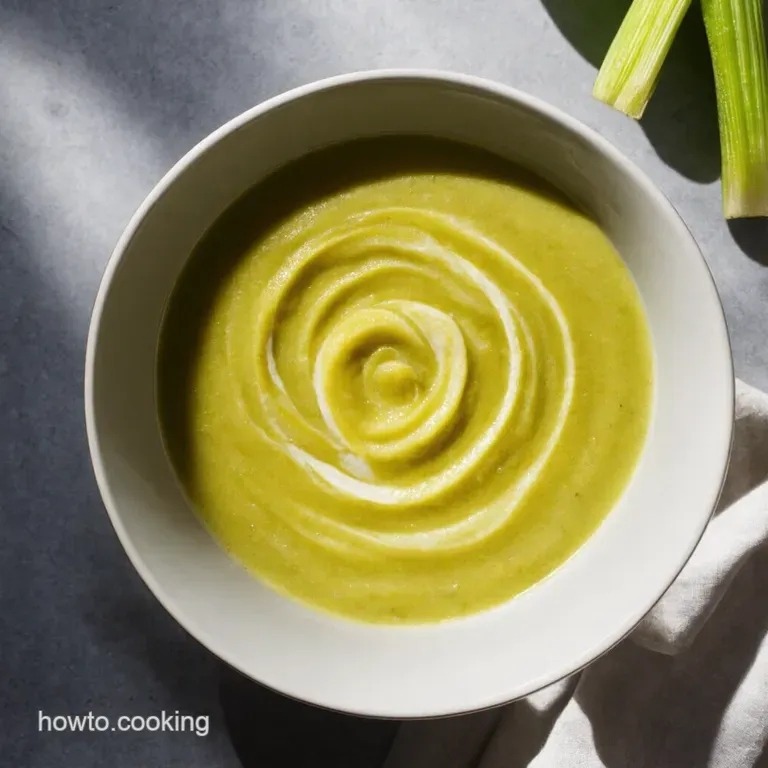 Silky Smooth Potato and Leek Soup A Classic Comfort Food