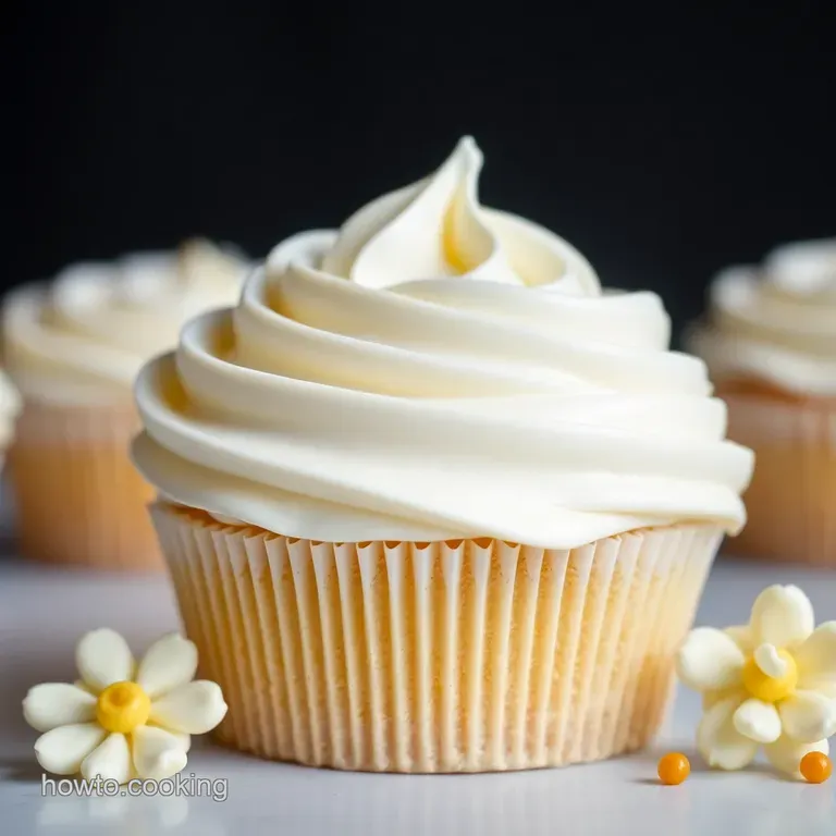 Silky Smooth Vanilla Buttercream presentation