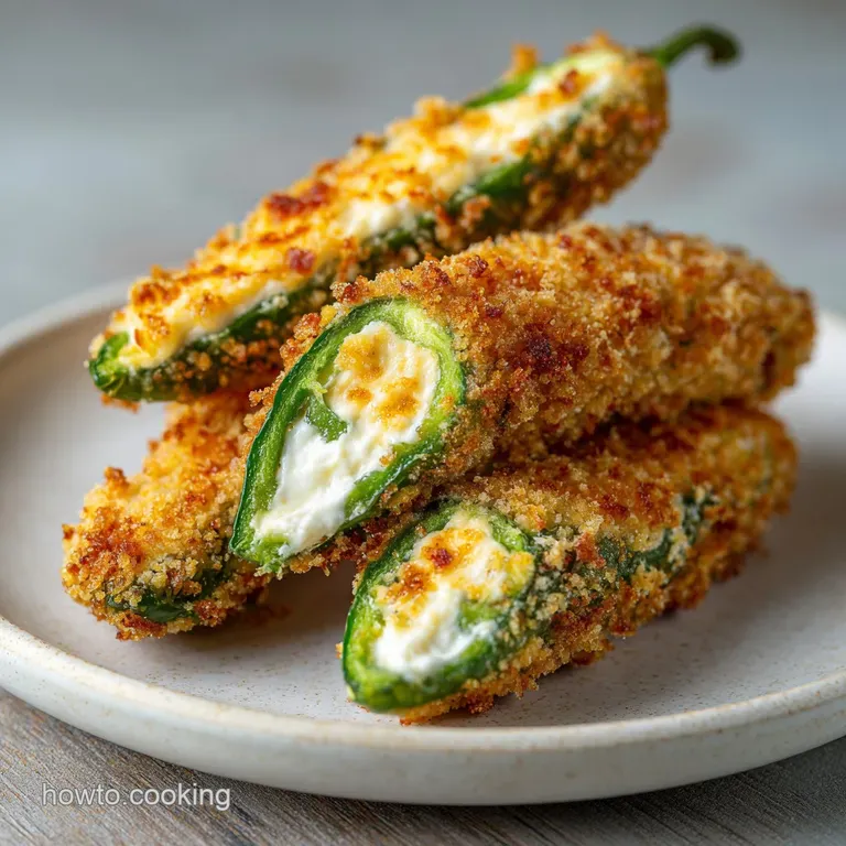 Simple Crispy Jalapeno Popper Recipe with Cream Cheese