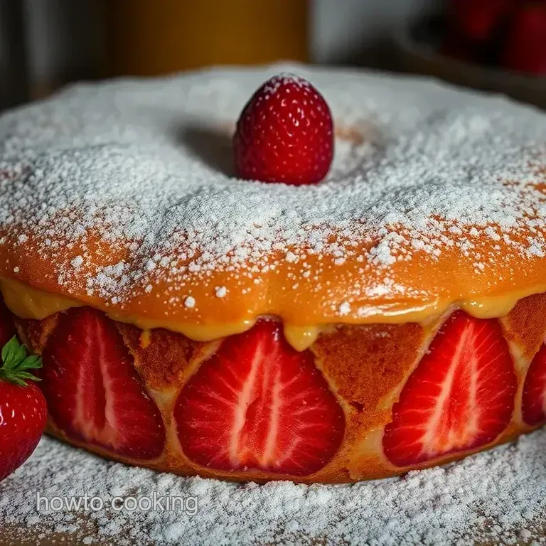 Simply Scrumptious Strawberry Cake