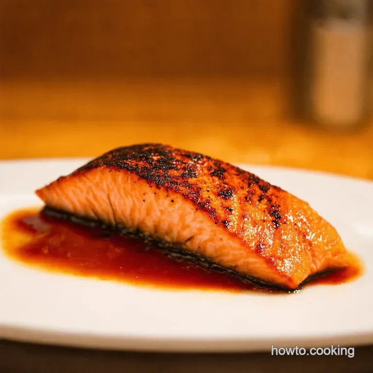 Simply Sensational Teriyaki Salmon Ready in 30 presentation