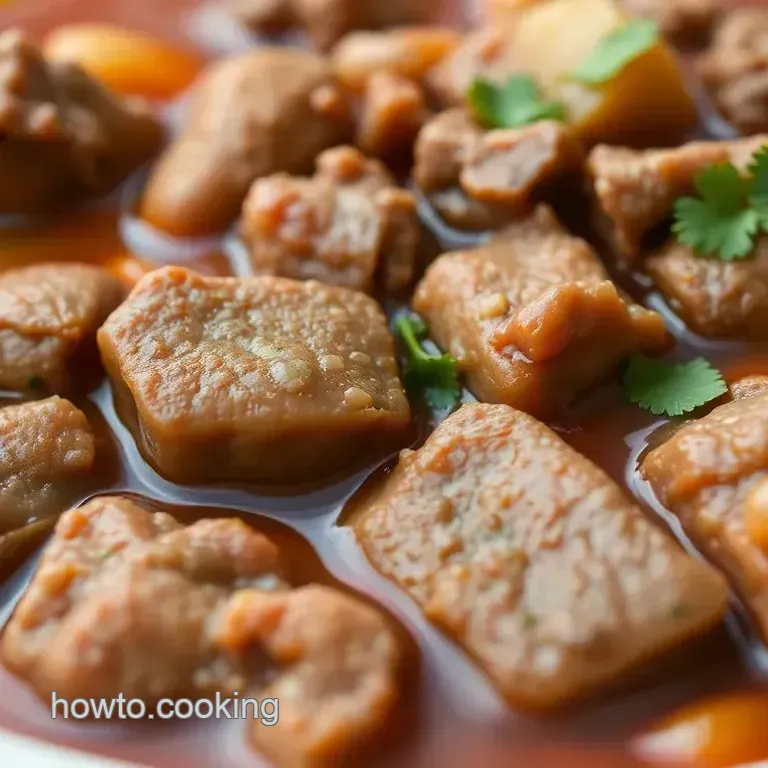 Slow Cooked Menudo - Hearty Mexican Delight
