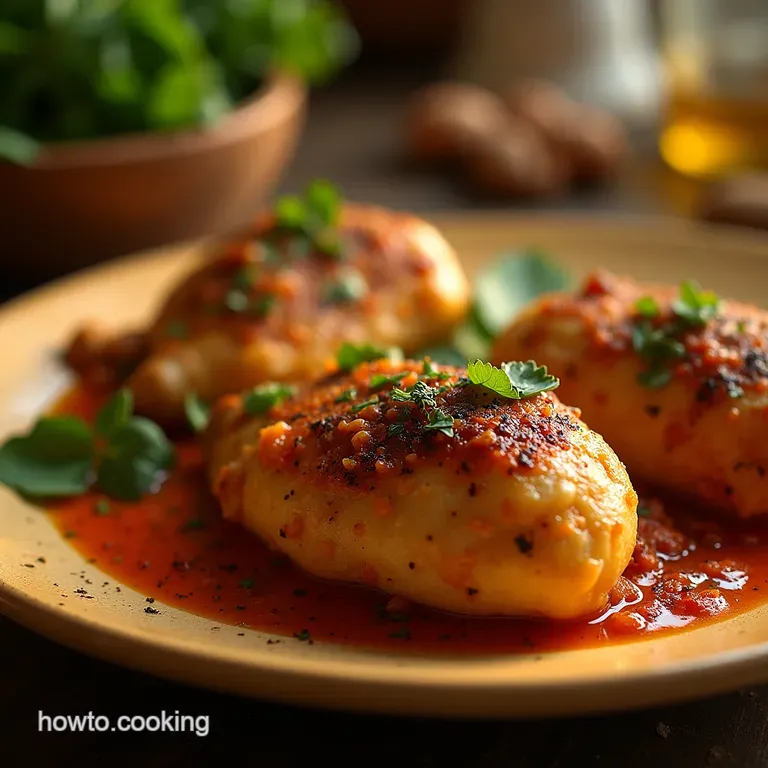Sunshine in a Pot Easy Slow Cooker Mediterranean Chicken presentation