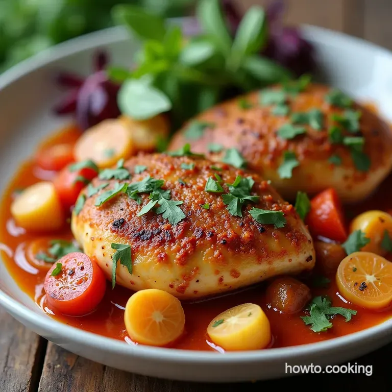 Sunshine in a Pot Easy Slow Cooker Mediterranean Chicken