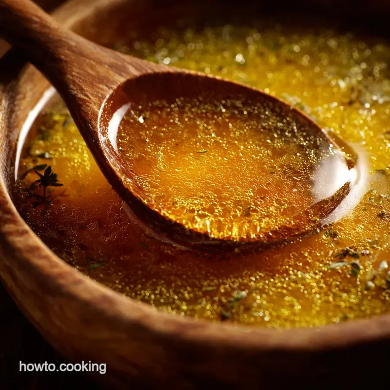 Bone Broth: Chefs Ultimate Golden Elixir presentation