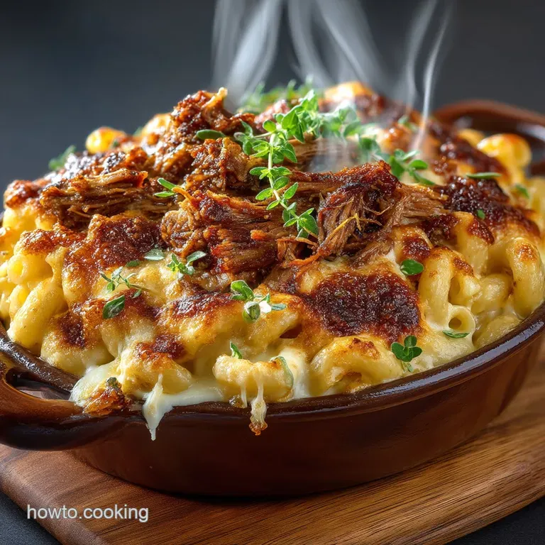 The Proper Ploughmans Pasta Ultimate Smoky Pulled Pork Mac Cheese