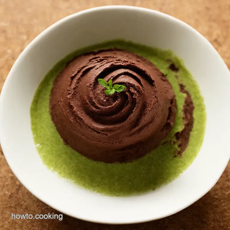 Sneaky Greens Silky Smooth Chocolate Avocado Mousse presentation