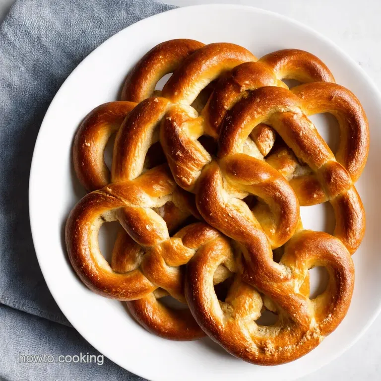 Soft Chewy Homemade Pretzels Easy