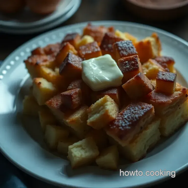 Southern Comfort French Toast Casserole presentation