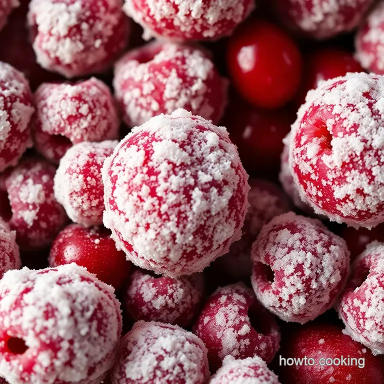 Sparkling Sugared Cranberries: A Festive Treat presentation