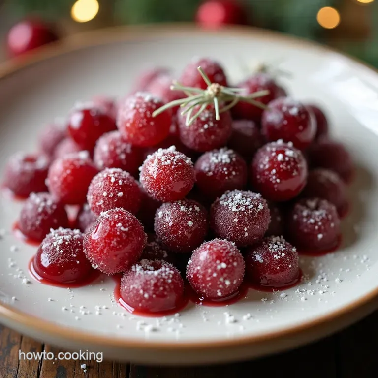Sparkling Sugared Cranberries