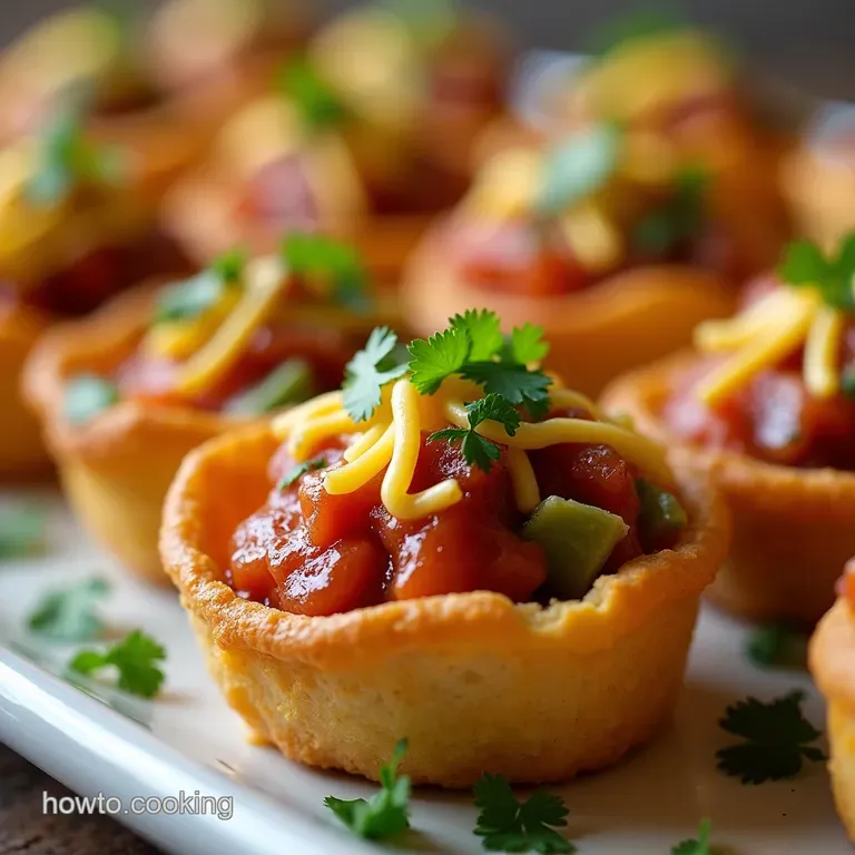 The Ultimate Speedy Crescent Roll Taco Cups