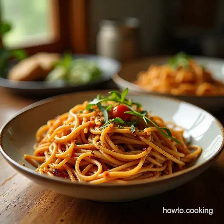 Speedy Spaghetti Lo Mein Weeknight Noodles Done Right presentation