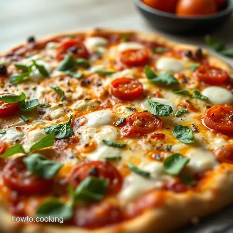 Speedy & Spectacular Flatbread Pizza