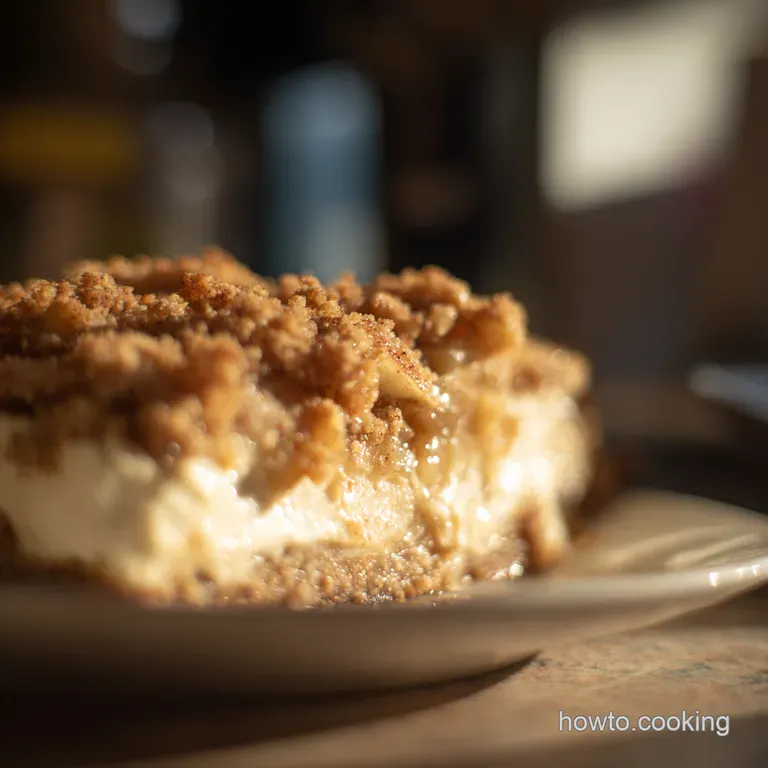 Spiced Apple Crumble Cake: A Taste of Autumn
