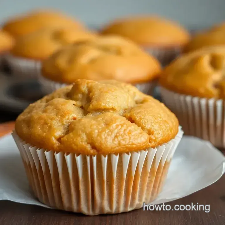 Spiced Applesauce Muffins