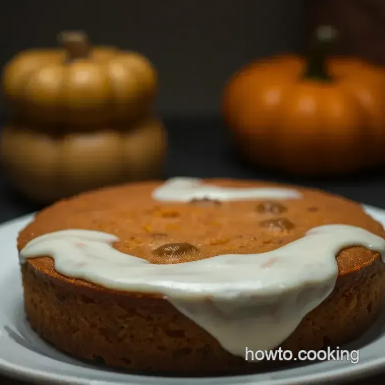 Spiced Pumpkin Cake with Cream Cheese Frosting