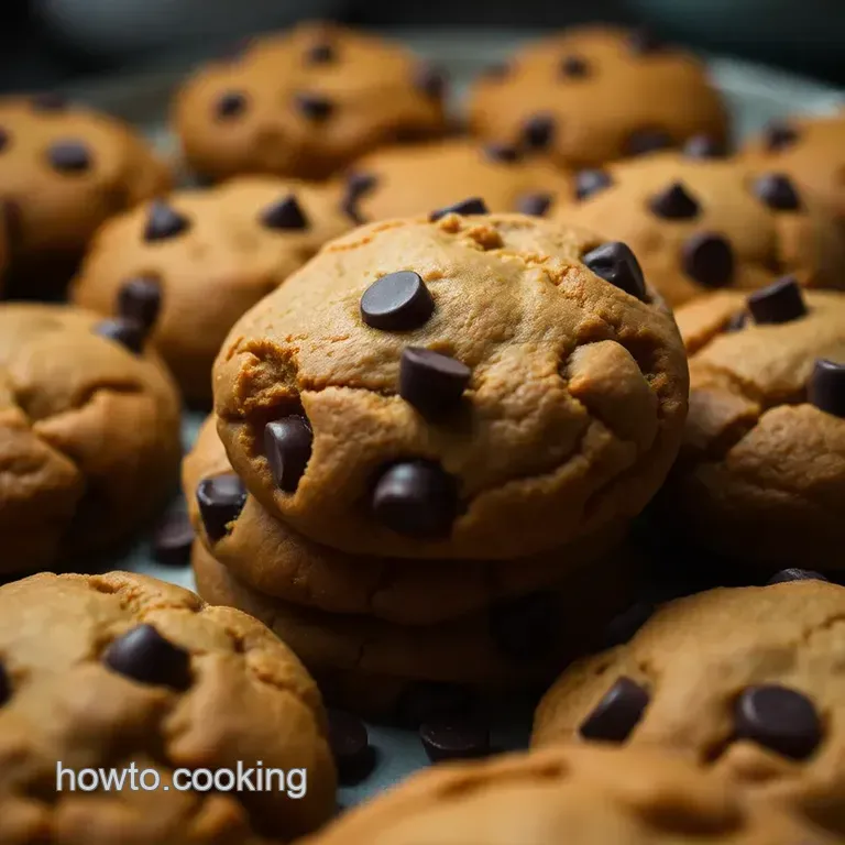 Spiced Pumpkin Chocolate Chip Cookies: Autumn Comfort in Every Bite presentation