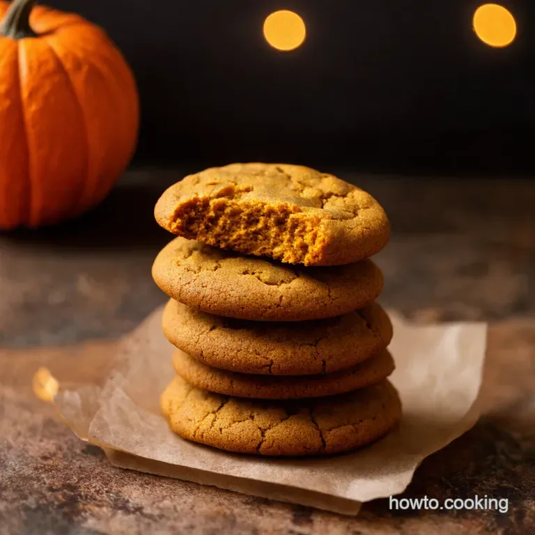 Spiced Pumpkin Drop Cookies Autumn in Every Bite Easy presentation
