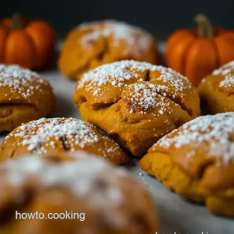 Spiced Pumpkin Scones with Maple Glaze presentation