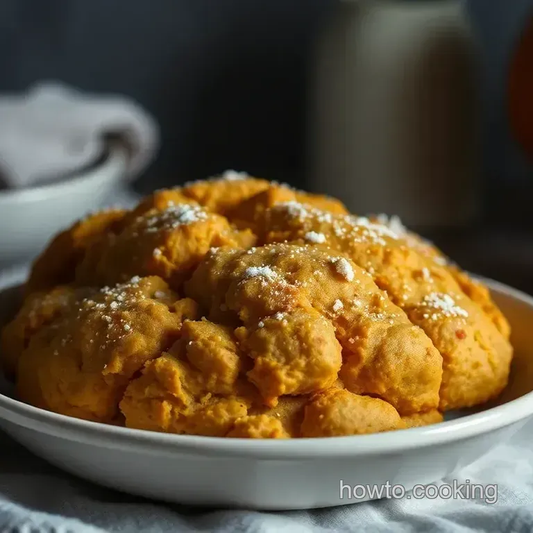 Spiced Pumpkin Scones with Maple Glaze