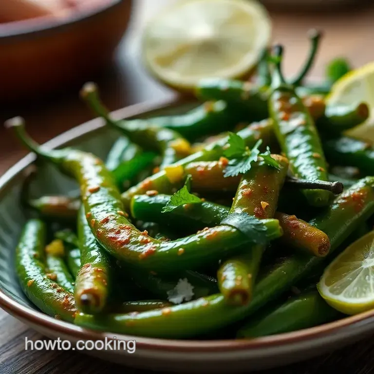Spicy Roasted Chiles Toreados: A Fiery Delight