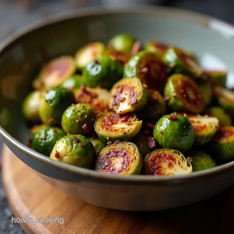 The Better Than Bacon Balsamic Glazed Brussels Sprouts