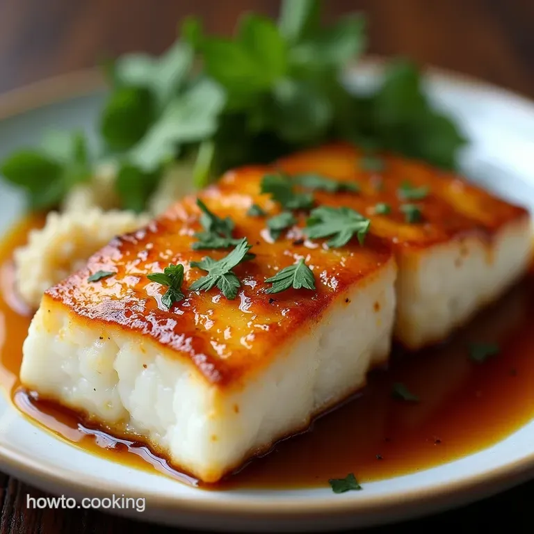 Sticky Ginger Soy Glazed Cod The 20Minute FlakeApart Fish Supper