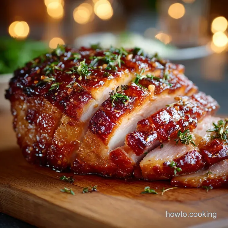 The Great British Glaze Sticky Marmalade English Mustard Baked Ham