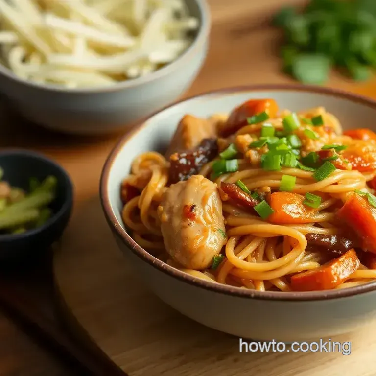 Quick & Flavorful Chicken Chow Mein