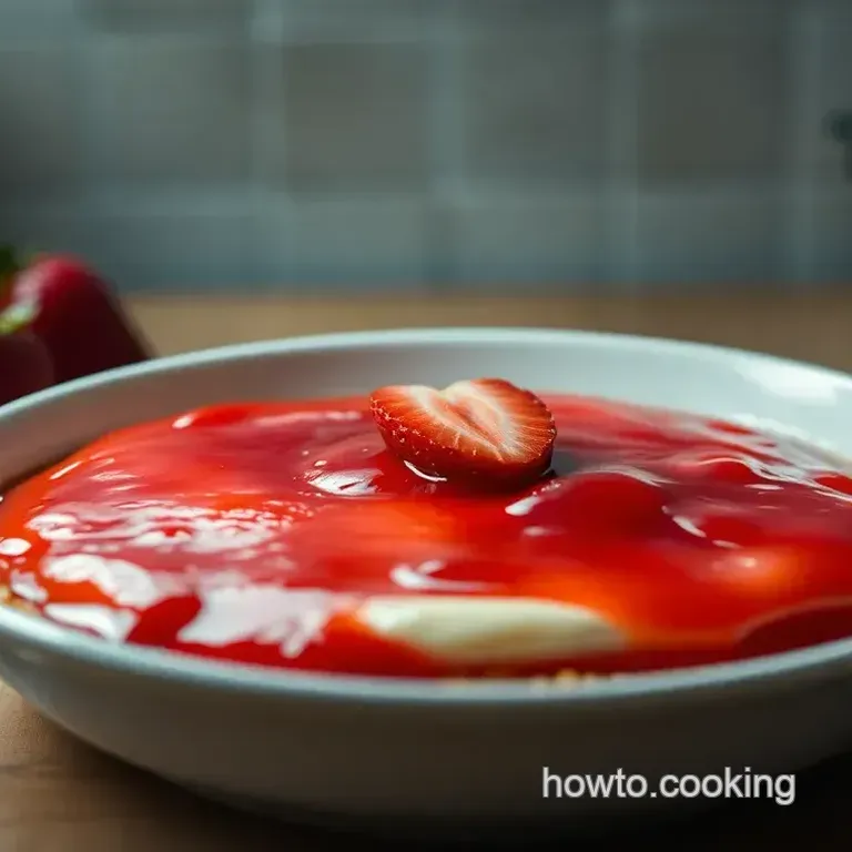 Strawberry Swirl Cheesecake Topping