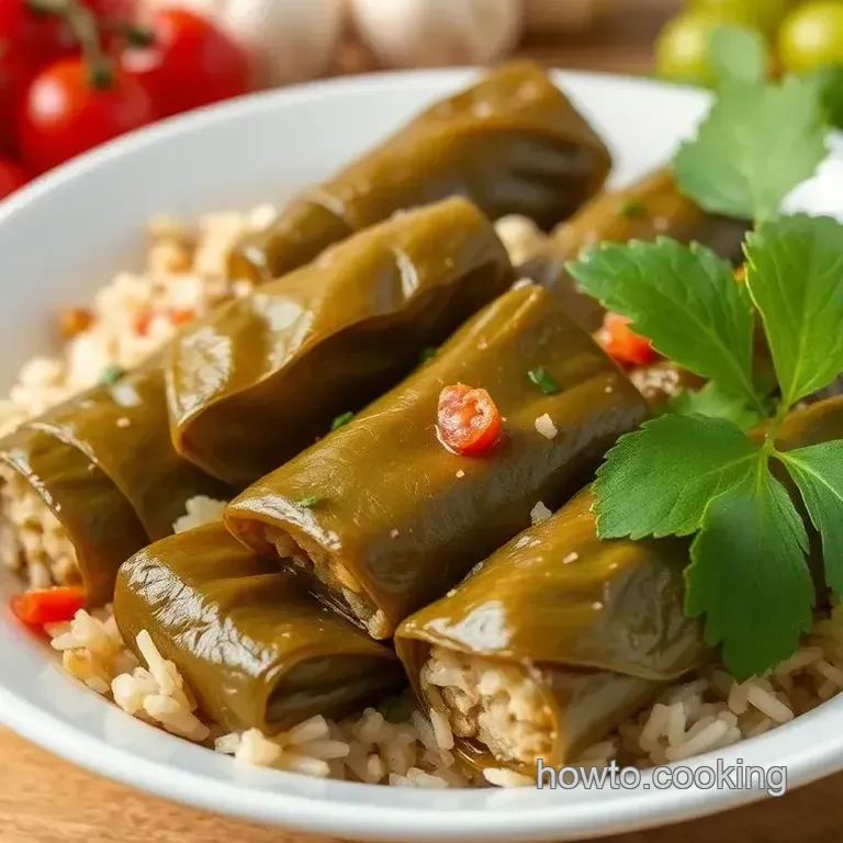 Stuffed Grape Leaves Dolma – Deliciously Traditional