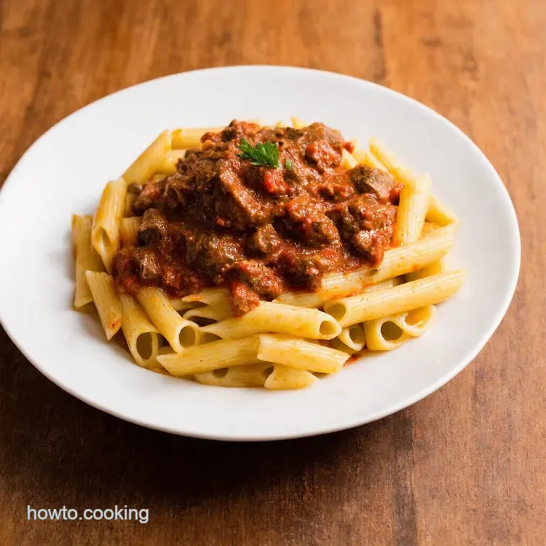 Its Pasta Sunday Sunday Gravy with Beef Ragu So Good