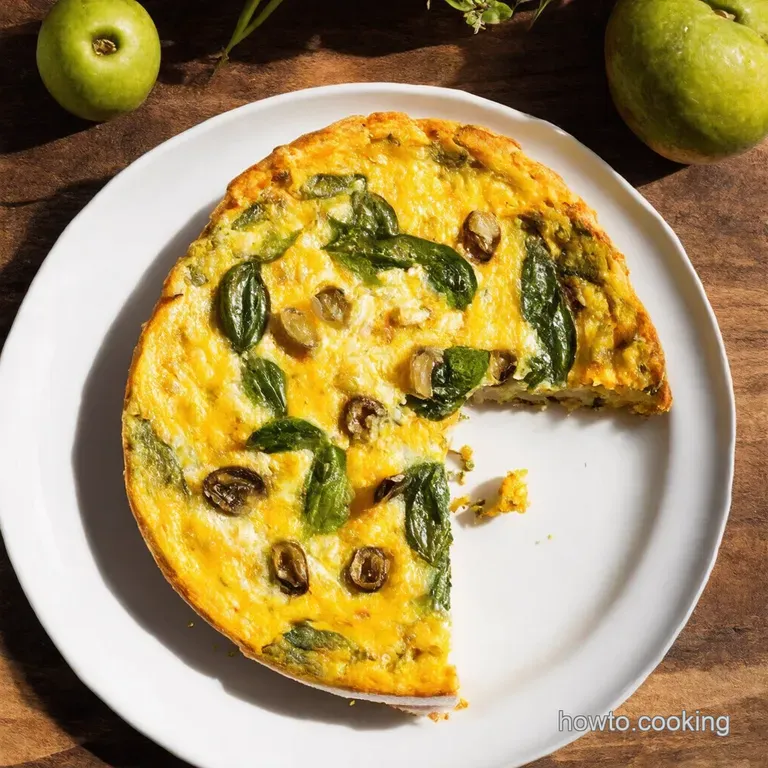 Mediterranean Frittata My Easy Feta Olive Brunch Recipe