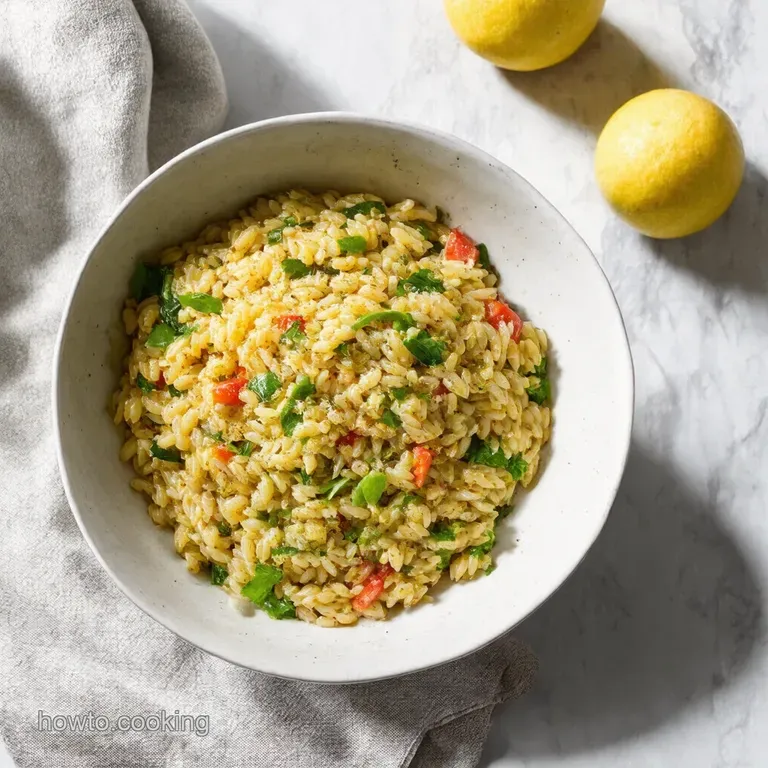 Sunny Orzo Salad Recipe A Taste of the Mediterranean
