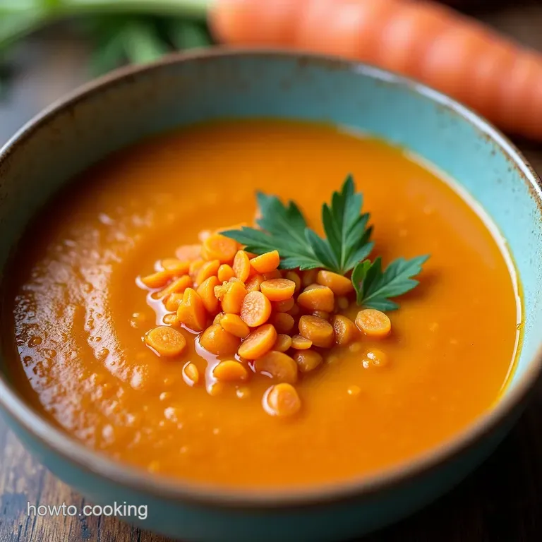 Sunshine Carrot Lentil Soup A Hug in a Bowl